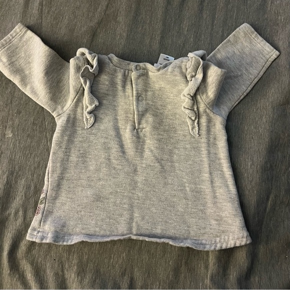 Baby Girls Disney Princess Fleece Pullover 12 months - Picture 4 of 6